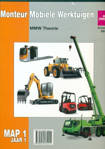 9789040534911 - Monteur mobiele werktuigen map 1 jaar 1