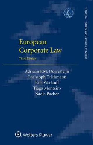 9789041185938 - European Corporate Law