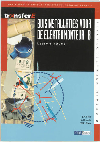 9789042509689 - Tr@nsfer-e buisinstallaties elektromonteur leerwerk/boek b