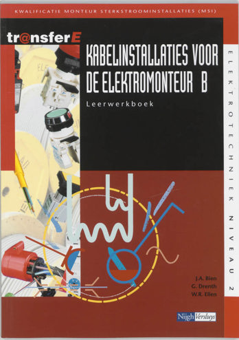 9789042514720 - Tr@nsfer-e kabelinstallaties elektromonteur-b leer/werkboek