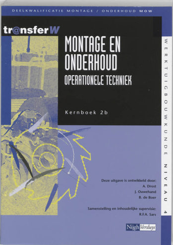9789042515277 - Tr@nsfer-w montage/onderhoud kernboek 2b