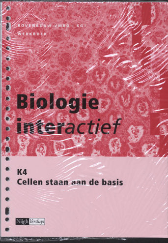 9789042538122 - Biologie interactief 3/4 vmbo-kgt werkboek k4