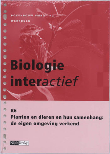 9789042538146 - Biologie interactief 3/4 vmbo-kgt werkboek k6
