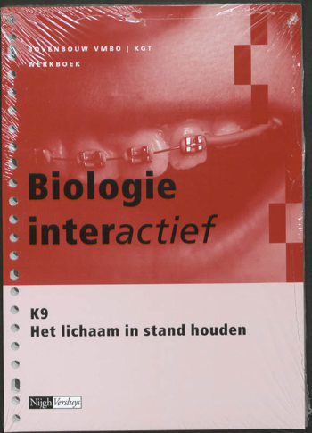 9789042538177 - Biologie interactief 3/4 vmbo-kgt werkboek k9