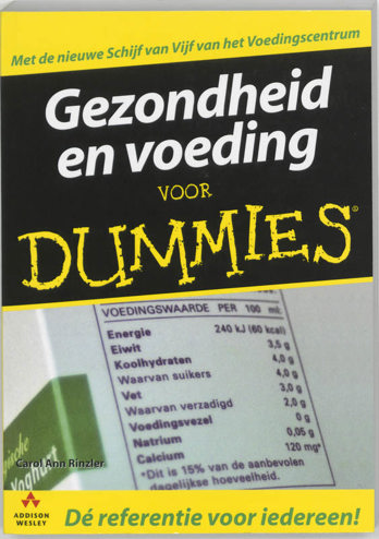 9789043009140 - Gezondheid en voeding voor dummies