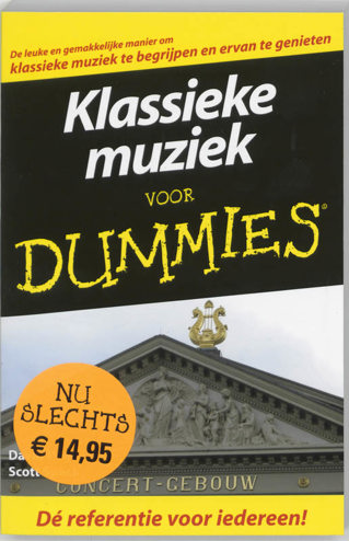 9789043009195 - Klassieke Muziek Voor Dummies
