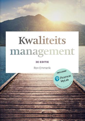 9789043033343 - Kwaliteitsmanagement