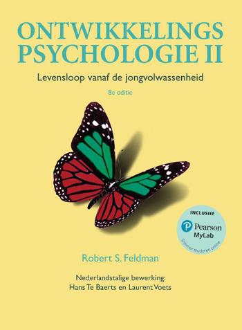 9789043036191 - Ontwikkelingspsychologie II met MyLab NL toegangscode