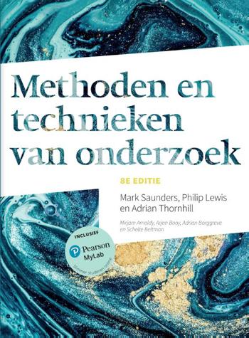 9789043036450 - Methoden en technieken van onderzoek met MyLab NL toegangscode