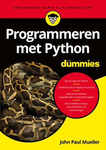 9789045353524 - Programmeren met Python voor dummies
