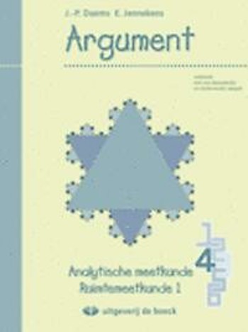 9789045506609 - Argument 4 analytische meetkunde/ruimtemeetkunde 1 leerboek