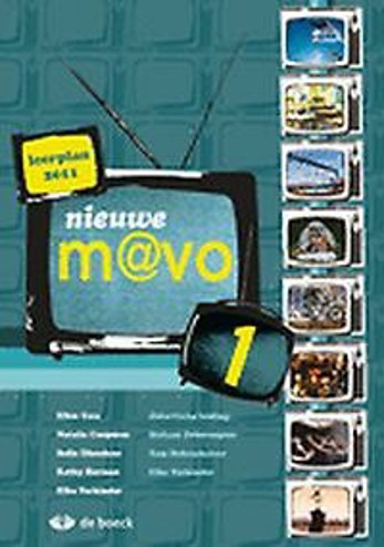 9789045535470 - Nieuwe m@vo 1 leerwerkboek (leerplan 2011) (incl online ict)