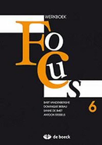 9789045539935 - Focus 6 aso werkboek