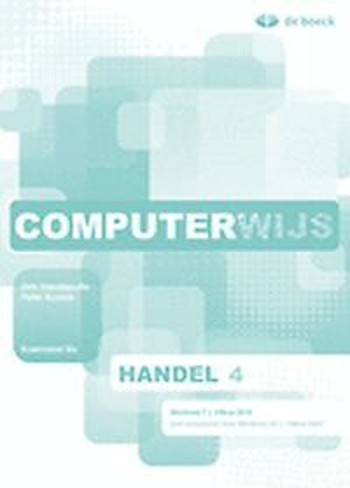 9789045540108 - Computerwijs handel 4 Windows 7/Office 2010 lwb (+ cd-rom)