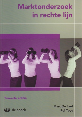9789045541433 - Marktonderzoek in rechte lijn