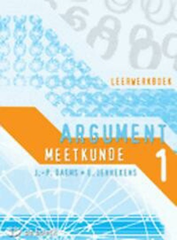 9789045546506 - Argument 1 meetkunde leerwerkboek