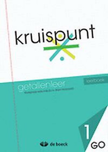 9789045548531 - Kruispunt 1 getallenleer (GO) leerboek