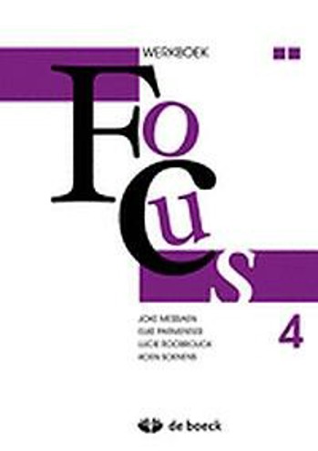 9789045555461 - Focus 4 werkboek