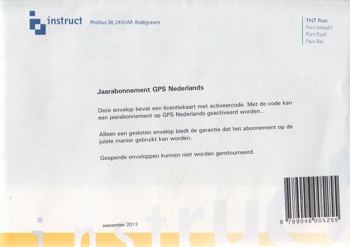 9789046005255 - GPS 1.0 Nederlands licentiekaart