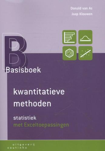 9789046903568 - Basisboek kwantitatieve methoden Statistiek