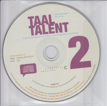 9789046960769 - Taaltalent deel 2- audiocd voor docenten