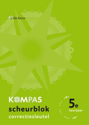 9789048601776 - Kompas 5 correctiesleutel scheurblok blauw