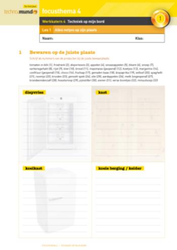 9789048606870 - Mundo 5 werkkatern 4 techniek op mijn bord