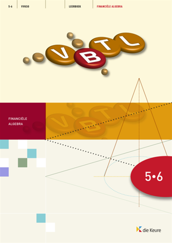 9789048608485 - VBTL 5/6 leerboek financiële algebra