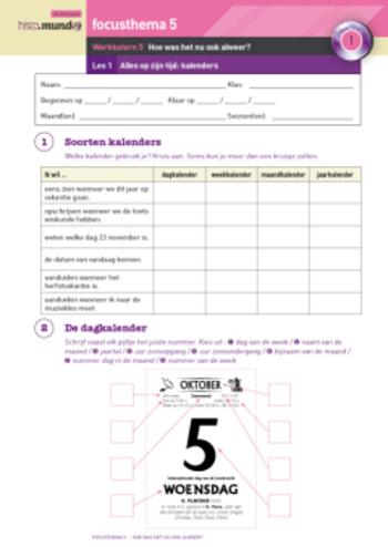 9789048611232 - Mundo 3 werkkatern 5 hoe was het nu ook al weer?