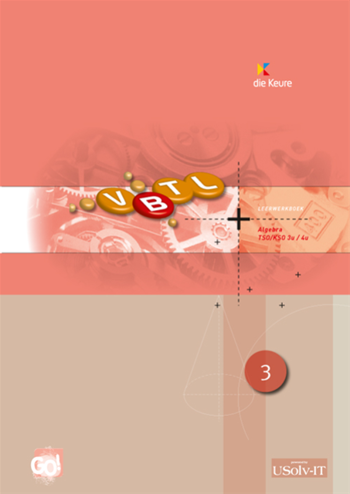 9789048612055 - VBTL 3 go! tso/kso leerwerkboek algebra