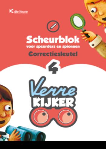 9789048622405 - Verrekijker spelling 4 correctiesleutel scheurblok