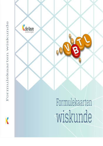 9789048623402 - VBTL formulekaarten wiskunde volledig pakket