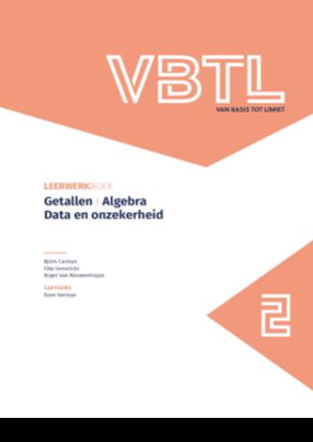 9789048636396 - VBTL 2 leerwerkboek getallen, algebra, data en onzekerheid