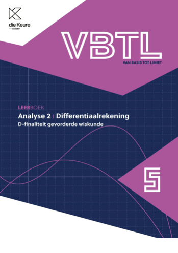 9789048646494 - VBTL 5 leerboek Analyse 2 differentiaalrekening