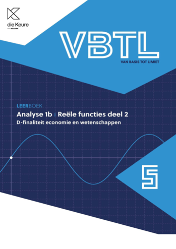 9789048646555 - VBTL 5 leerboek Analyse 1b reële functies (E/W)