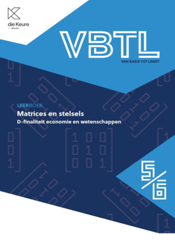 9789048646579 - VBTL 5/6 leerboek Matrices & stelsels (E/W)