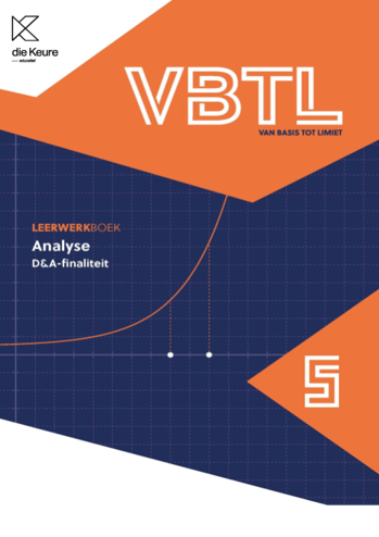 9789048646609 - VBTL 5/6 leerwerkboek Analyse (D&A)
