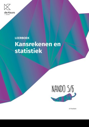 9789048648566 - Nando 5/6 leerboek Kansrekenen en statistiek D