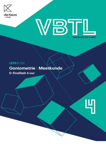 9789048649822 - VBTL 4 leerboek Goniometrie & meetkunde D-4 uur