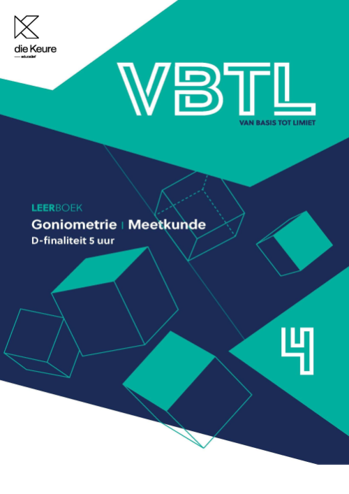 9789048649860 - VBTL 4 leerboek Goniometrie & meetkunde D-5 uur