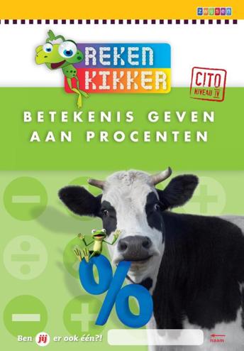 9789048722761 - Rekenkikker werkboek betekenis geven aan procenten (a 5 ex)
