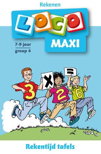 9789048740031 - Maxi Loco rekentijd tafels groep 4