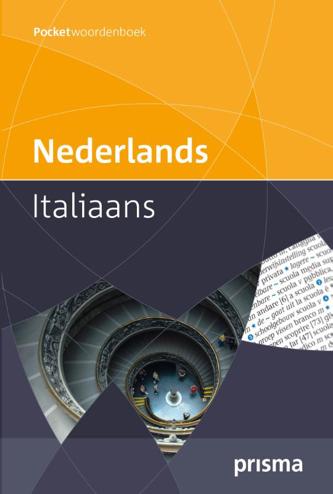 9789049100773 - Prisma pocketwoordenboek Nederlands-Italiaans