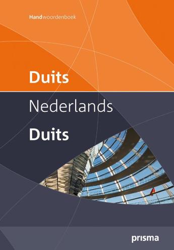 9789049104580 - Prisma handwoordenboek duits-nederlands-duits