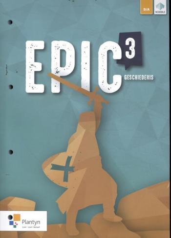 9789049702694 - Epic 3 dubbele finaliteit 1u leerwerkboek (incl Scoodle)