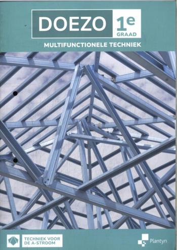 9789049709662 - DOEZO 1e graad leerwerkboek Multifunctionele techniek (incl Scoodle)