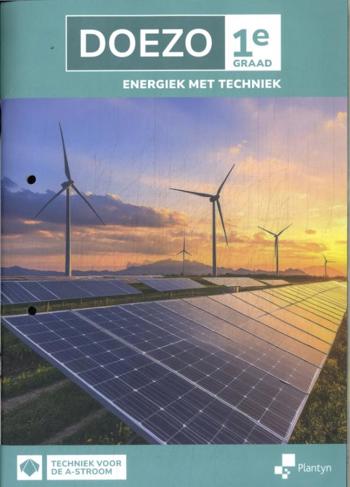9789049709723 - DOEZO 1e graad leerwerkboek Energiek met techniek (incl Scoodle)