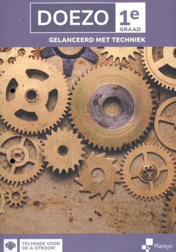 9789049709730 - DOEZO 1e graad leerwerkboek Gelanceerd met techniek (incl Scoodle)