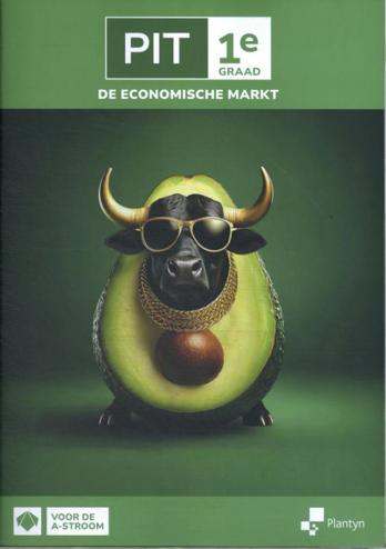 9789049709754 - PIT 1e graad De economische markt leerwerkboek (incl Scoodle)