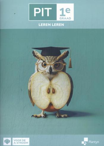 9789049709792 - PIT 1e graad Leren leren leerwerkboek (incl Scoodle)